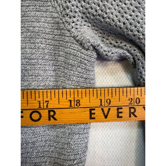 Abercrombie & Fitch Womens Tunic Open-Front Cardigan Sweater S Gray - Picture 7 of 11